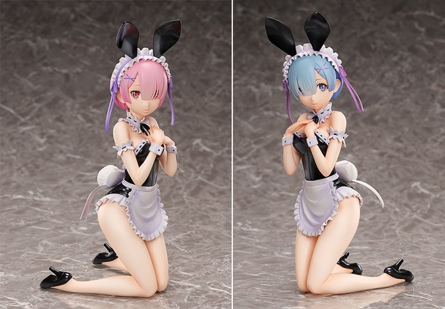 リゼロ』生足メイドバニーの「ラム」＆「レム」がフィギュア化 ...