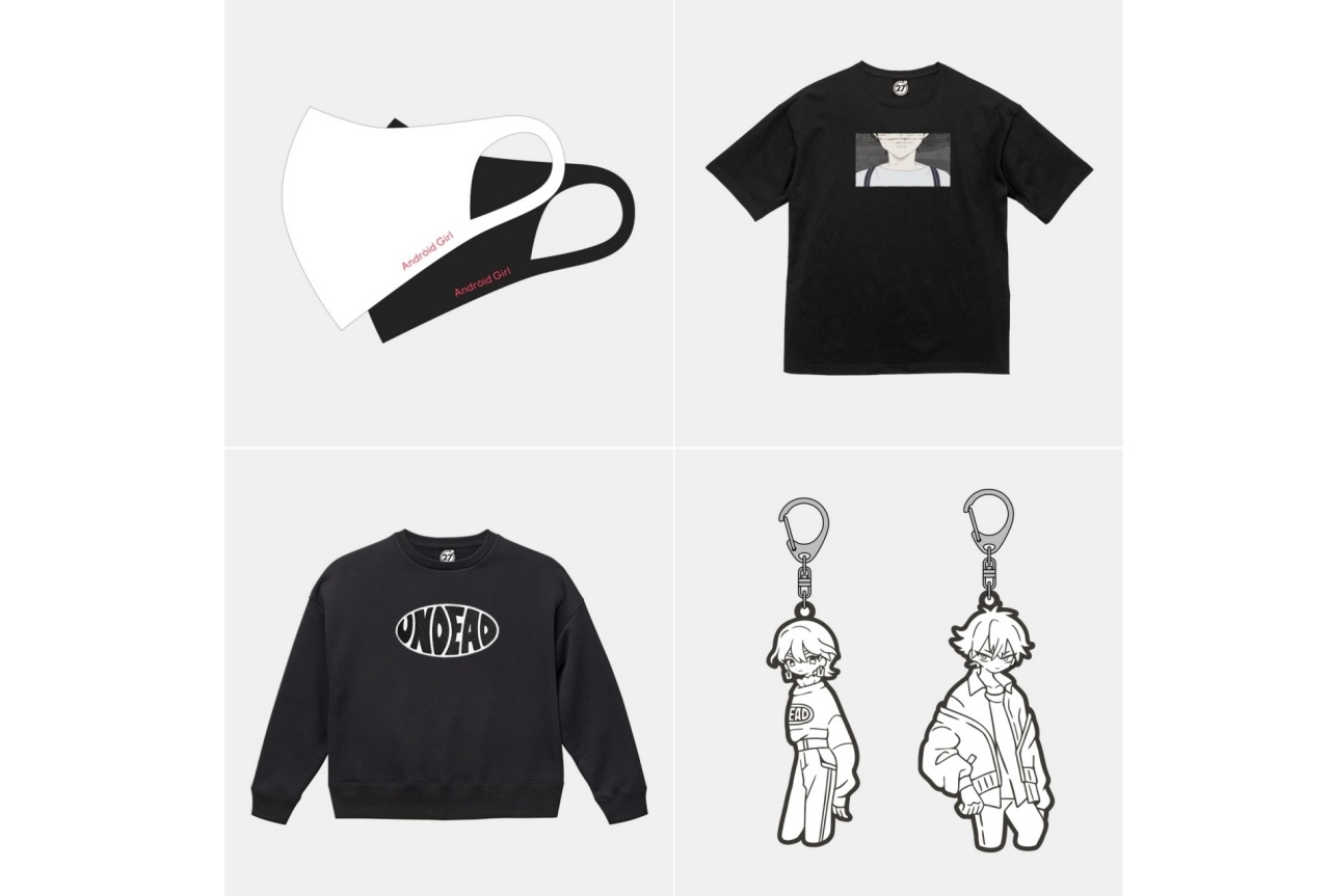『OTOIRO』Tシャツ、マスク、ラバーキーホルダーなどが発売