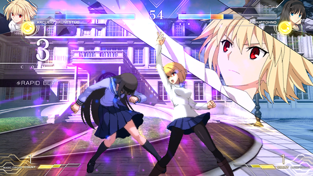 2D対戦格闘ゲーム『MELTY BLOOD: TYPE LUMINA（メルティブラッド:タイプルミナ）』が2021年に発売決定！　メインビジュアル、キャラクター立ち絵、ゲーム画面が公開