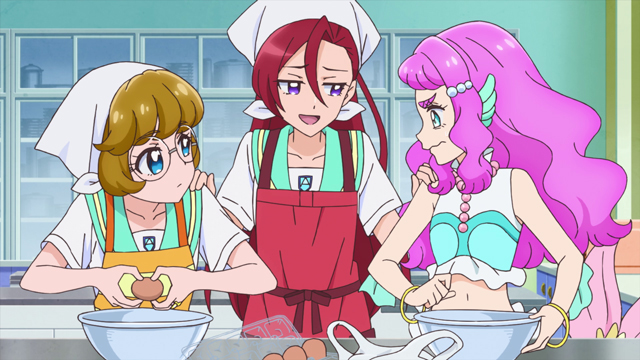 『トロピカル～ジュ！プリキュア』第8話「初めての部活！　お弁当でトロピカっちゃえ！」より先行カット到着！　くるるんをイメージした“くるるん弁当”を作ることに