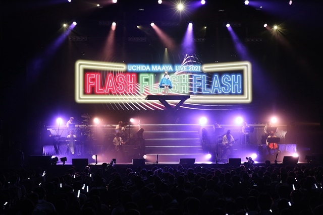 声優アーティスト・内田真礼さんワンマンライブ『UCHIDA MAAYA LIVE 2021「FLASH FLASH FLASH」』公式レポートが到着！　3rdアルバムが10月27日に発売決定