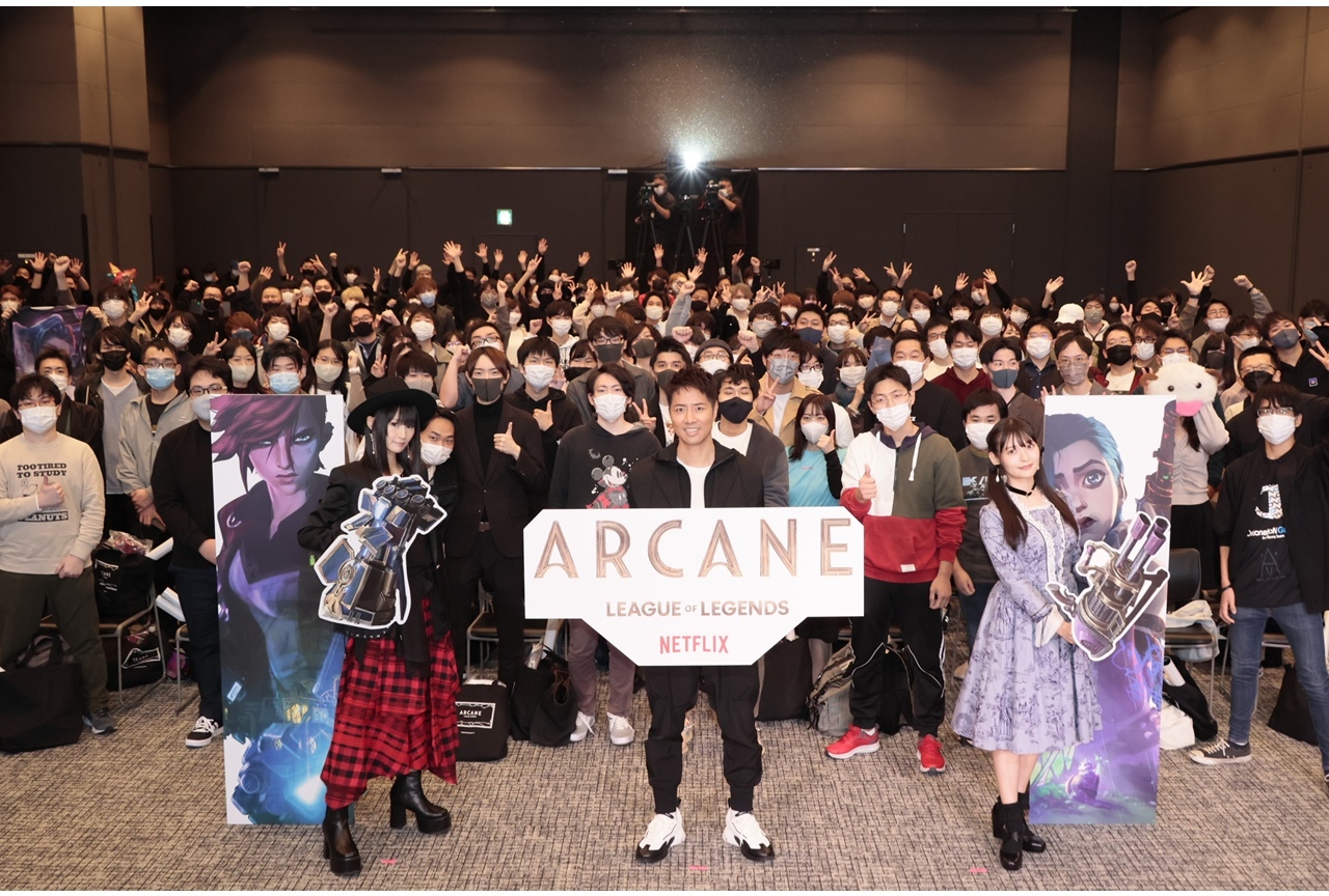 アニメ『Arcane（アーケイン）』声優・上坂すみれら登壇！公開記念舞台挨拶公式レポ到着