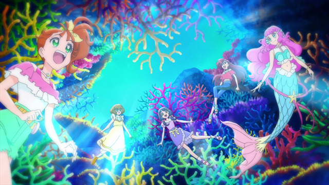 TVアニメ『トロピカル～ジュ！プリキュア』第36話「来たよ！人魚の国・グランオーシャン！」の先行カット公開！　まなつたちは、人魚の女王様に招待されて……