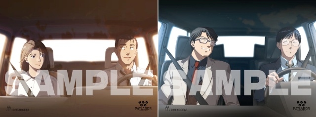 『機動警察パトレイバー』より、車中のワンシーンをイメージしたキャンバスアートがアニメイト通販に登場！　2種類は高田明美先生による完全新規描き下ろし！-1