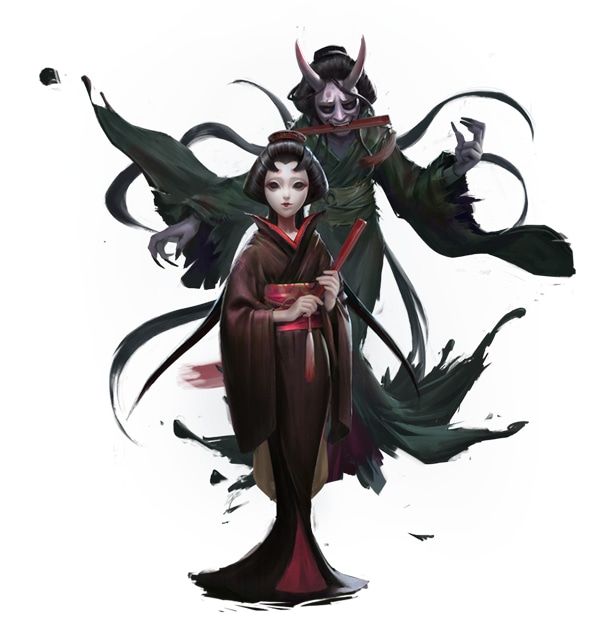 芸者（美智子）