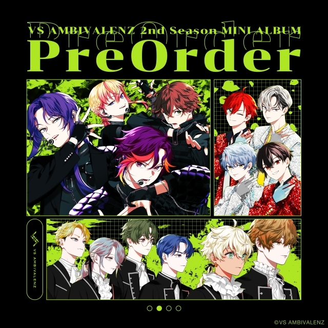 『VS AMBIVALENZ（ビバレン）』新曲「PreOrder」フルMVが解禁！　2nd Season ミニアルバムジャケットも公開！