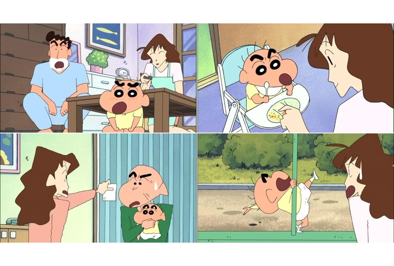 『クレヨンしんちゃん』2歳児しんのすけシリーズが3週連続で放送決定