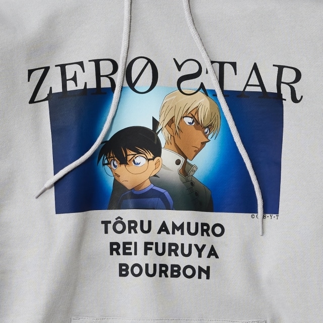 国内正規□ 名探偵コナン 古谷徹 ZEROSTAR パーカー＆Tシャツ