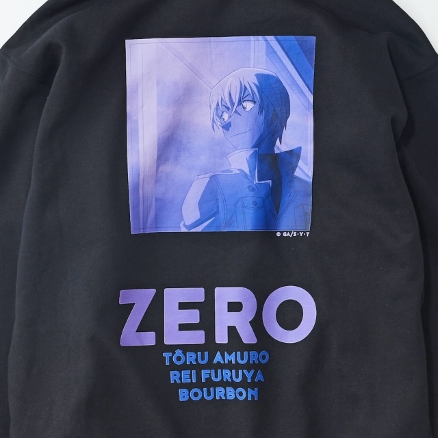 『名探偵コナン』より、声優・古谷徹さんが手がけるブランド「ZERO STAR」とコラボしたアパレルグッズがアニメイト通販に登場！　安室透をイメージした様々なTシャツやパーカーがラインナップ！