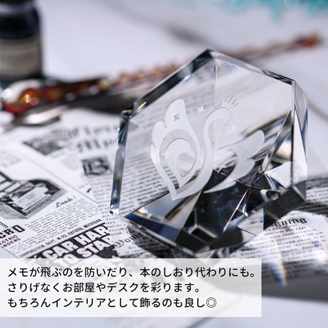 『アイドルマスター シャイニーカラーズ』と「ガラス彫刻工房ONO」がコラボした3商品を、アニメイト通販にて6月10日12時より受注販売開始！
