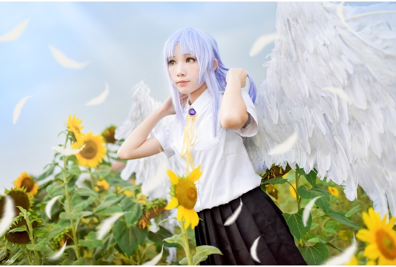 『Angel Beats!』天使・立華かなでの美しいコスプレ特集