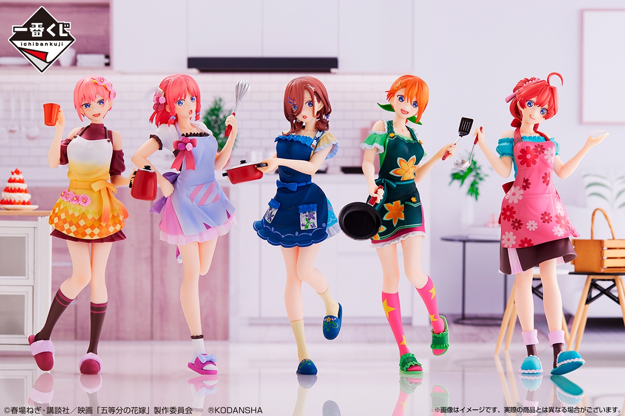 ブランド 五等分の花嫁フィギュア一番くじ ルカリ