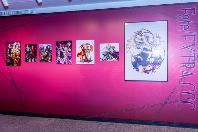 「ワダアルコ展 Fate & Fate/EXTRA ART WORKS」東京会場フォトレポート｜美麗なイラストの数々に思わず足を止めてしまう絢爛な空間を堪能しよう！-10