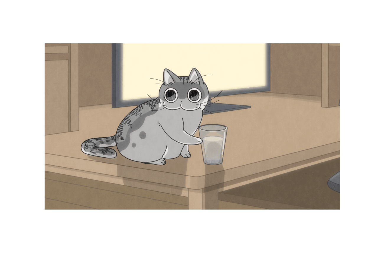 夏アニメ『夜は猫といっしょ』第3・4夜の場面カット公開