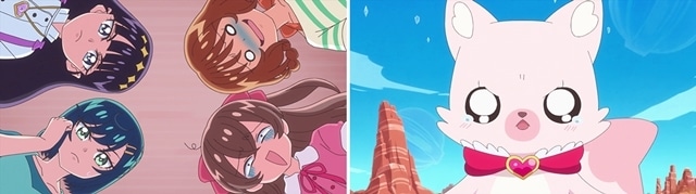 TVアニメ『デリシャスパーティ♡プリキュア』第24話「コメコメなんて知らない！波乱のピザパーティ」より先行カット到着！　ケンカになって、パムパムは飛び出してしまい……-1