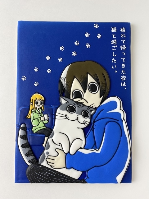 夏アニメ『夜は猫といっしょ』原作著者・キュルZ先生よりお祝いイラスト到着！　公式サイトが、アイシングクッキー化!?