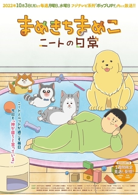 995264 まめきちまめこニートの日常(2022年 アニメ)の見逃し配信・無料動画|U-NEXTで31日間無料|口コミ・あらすじ | アニメ無料動画 ...