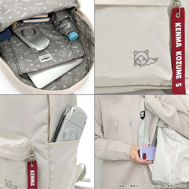 アニメ『ハイキュー!!』より、孤爪研磨が作中で愛用しているリュックを再現したオリジナルバッグが、10月16日10時〜受注販売開始！