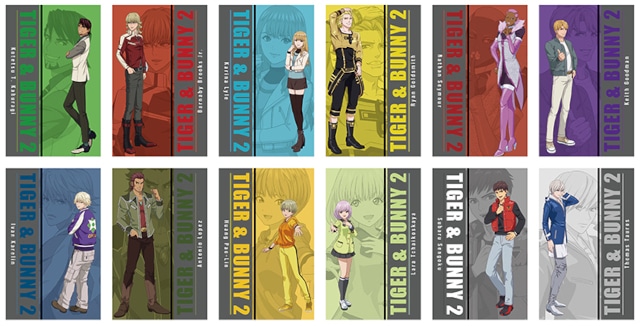 『TIGER & BUNNY 2』パート2の配信を記念したフェアが、全国アニメイト・アニメイト通販にて10月15日から開催！　描き下ろしイラスト使用の特典がもらえるほか、新グッズの販売も!!