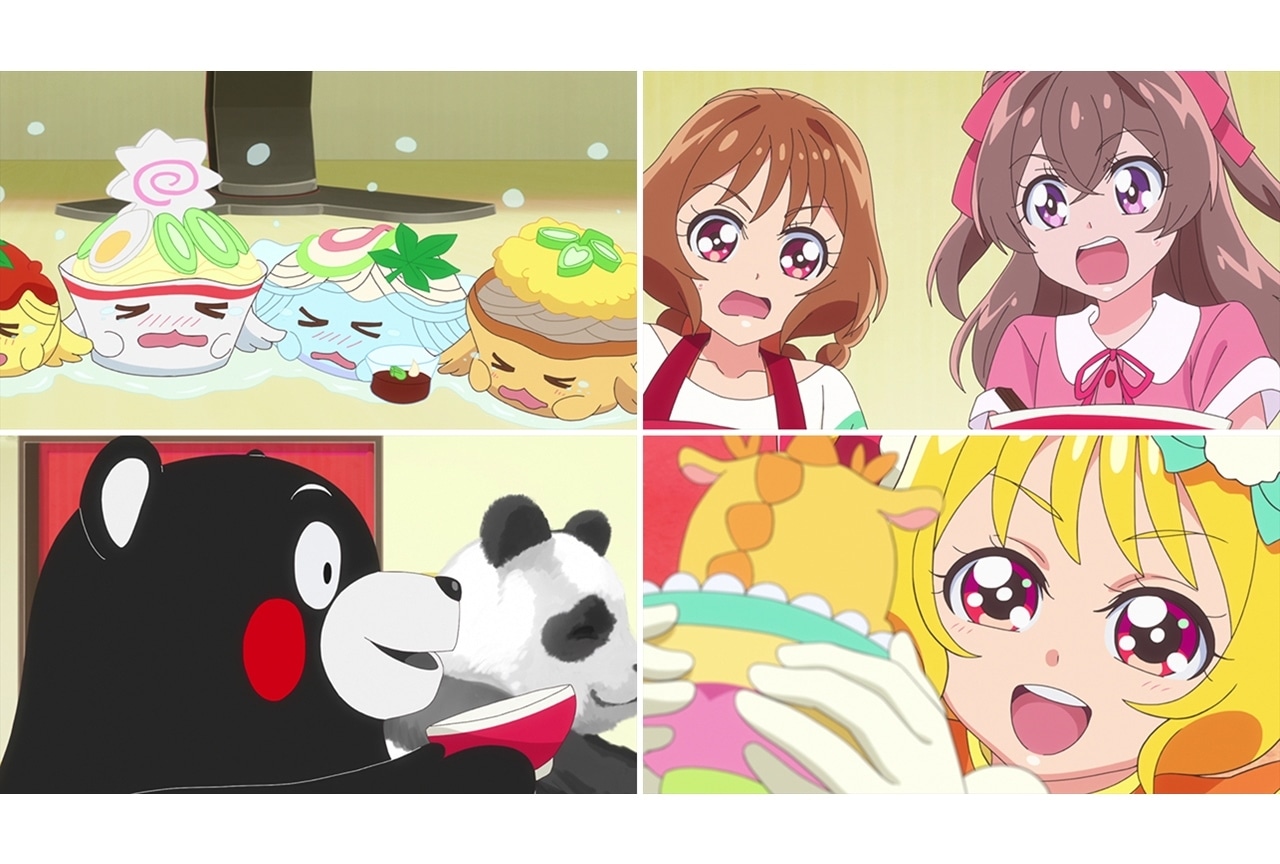 TVアニメ『デパプリ』第32話「すすれ！ちゅるフェス まいごのうどんを探せ！」先行カット到着！