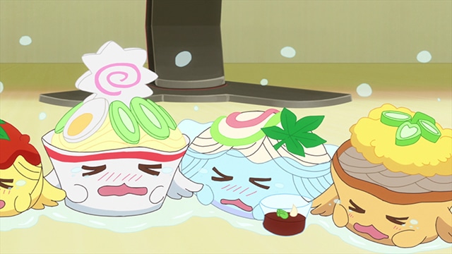 TVアニメ『デリシャスパーティ♡プリキュア』第32話「すすれ！ちゅるフェス まいごのうどんを探せ！」より先行カット到着！　フェスに参加するぱんだ軒、らんも家族みんなで気合いが入るの画像-2