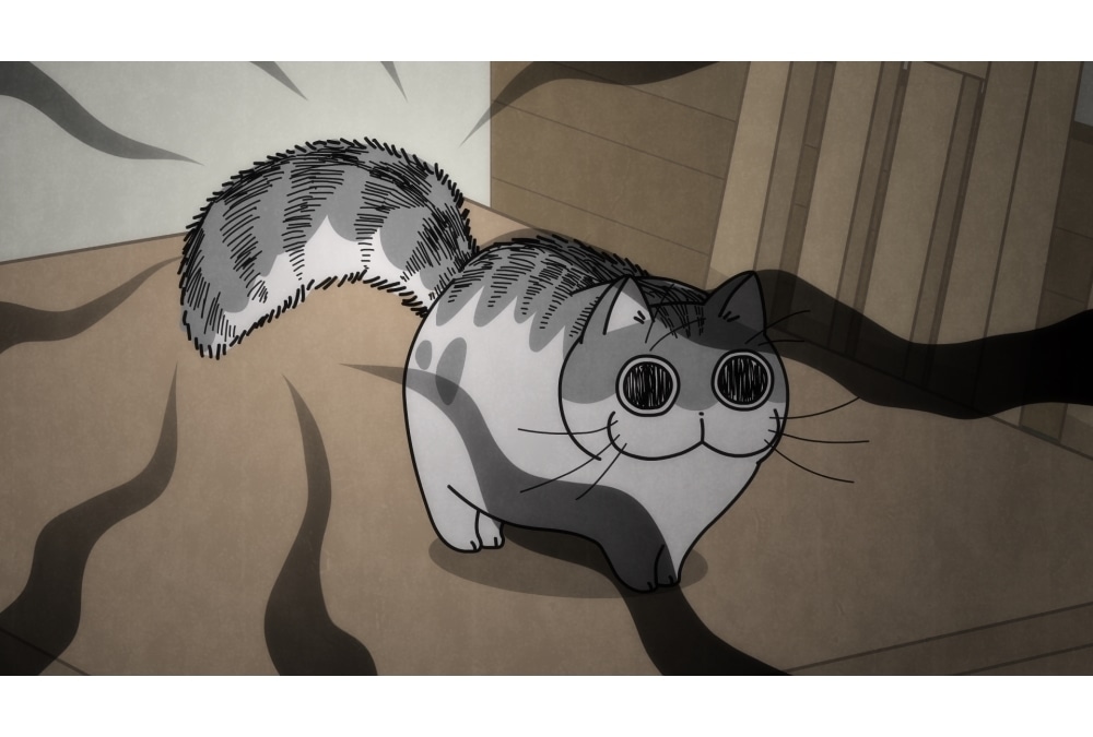 配信アニメ『夜は猫といっしょ』第26夜「ふくらんだしっぽが気になる」先行カット到着！