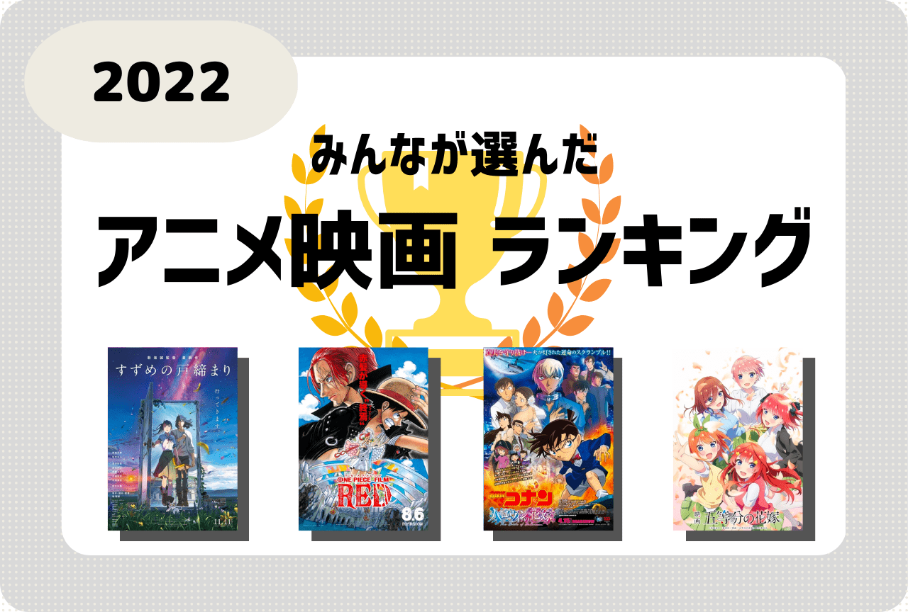 22アニメ映画みんなが選んだ人気ランキング トップ アニメイトタイムズ