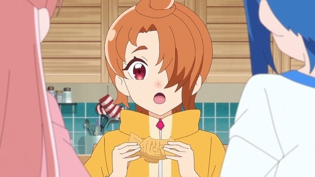 TVアニメ『ひろがるスカイ！プリキュア』第10話「むむむ！思い出の料理ってどんな味！？」より先行カット到着！　食べたいものをきかれたツバサは、「ヤーキターイ」を希望する