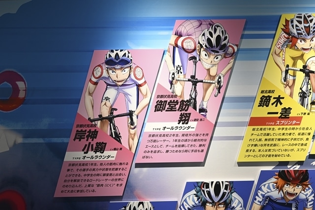 An exhibition of “Yowamushi Pedal”  東京アニメセンター in DNP PLAZA SHIBUYA