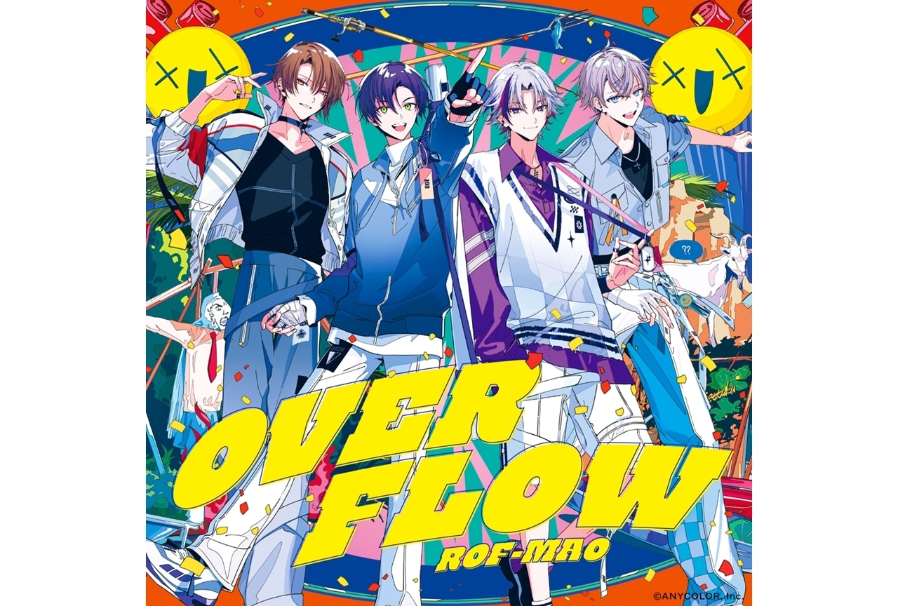 ROF-MAOが、1stフルアルバム『Overflow』10月18日発売を発表！