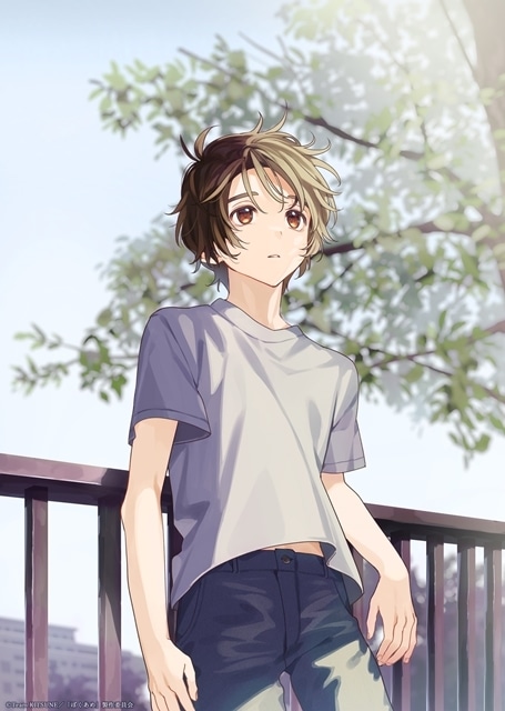 ▲『僕らの雨いろプロトコル』キャラクター原案：ぶーた氏描き下ろし「時野谷瞬」イラスト