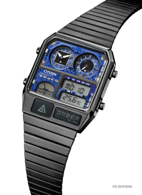 『攻殻機動隊 SAC_2045』と「シチズン時計」がコラボしたスペシャルモデルの腕時計が、アニメイト通販にて受注販売開始！