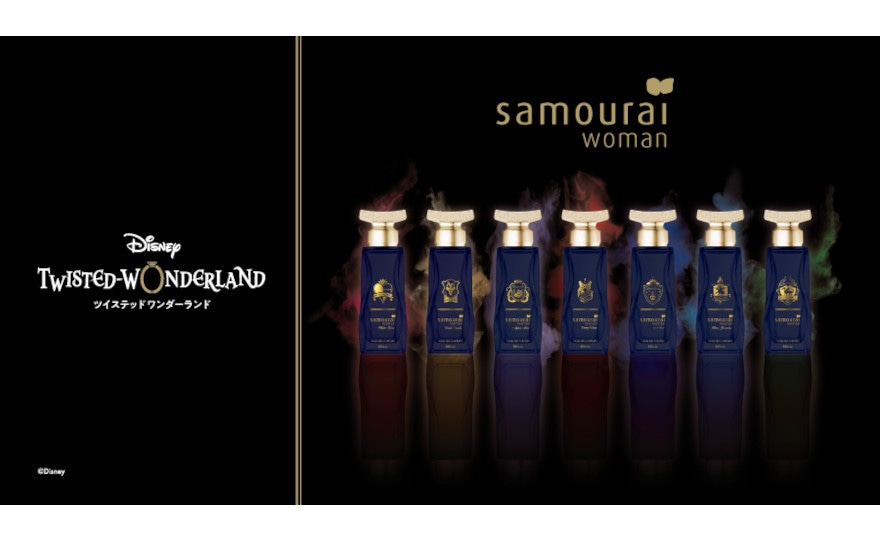 サムライウーマン『ツイステ』デザイン香水7種が11月20日発売
