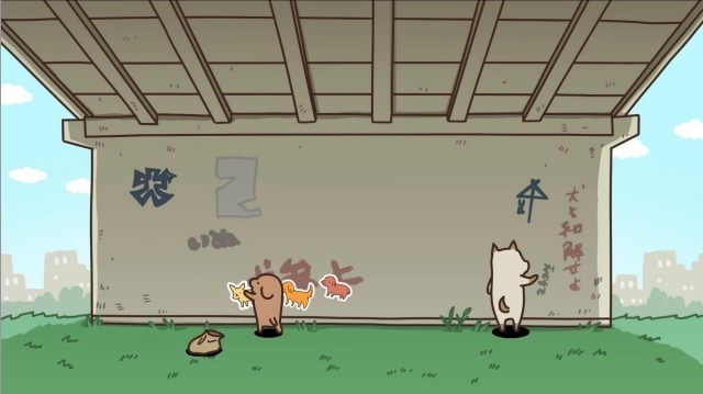 『貼りまわれ！こいぬ』主題歌アーティストにmeiyo（メイヨー）さんが決定！　本人を模したオリジナルキャラクター「meiyo犬」の登場カットが公開の画像-3