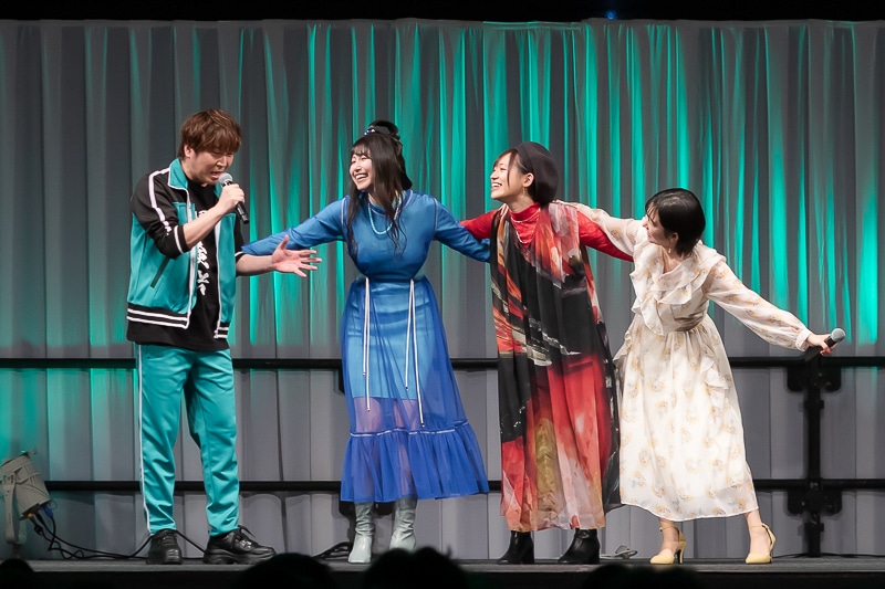 『この素晴らしい世界に祝福を！３』AnimeJapan 2024スペシャルステージレポート ｜カズマパーティ4人がAJに初集結！　待望の3期放送に「俺たち多分前世でもパーティ組んでたんじゃないか」「今世でもパーティでいてくれてありがとう」