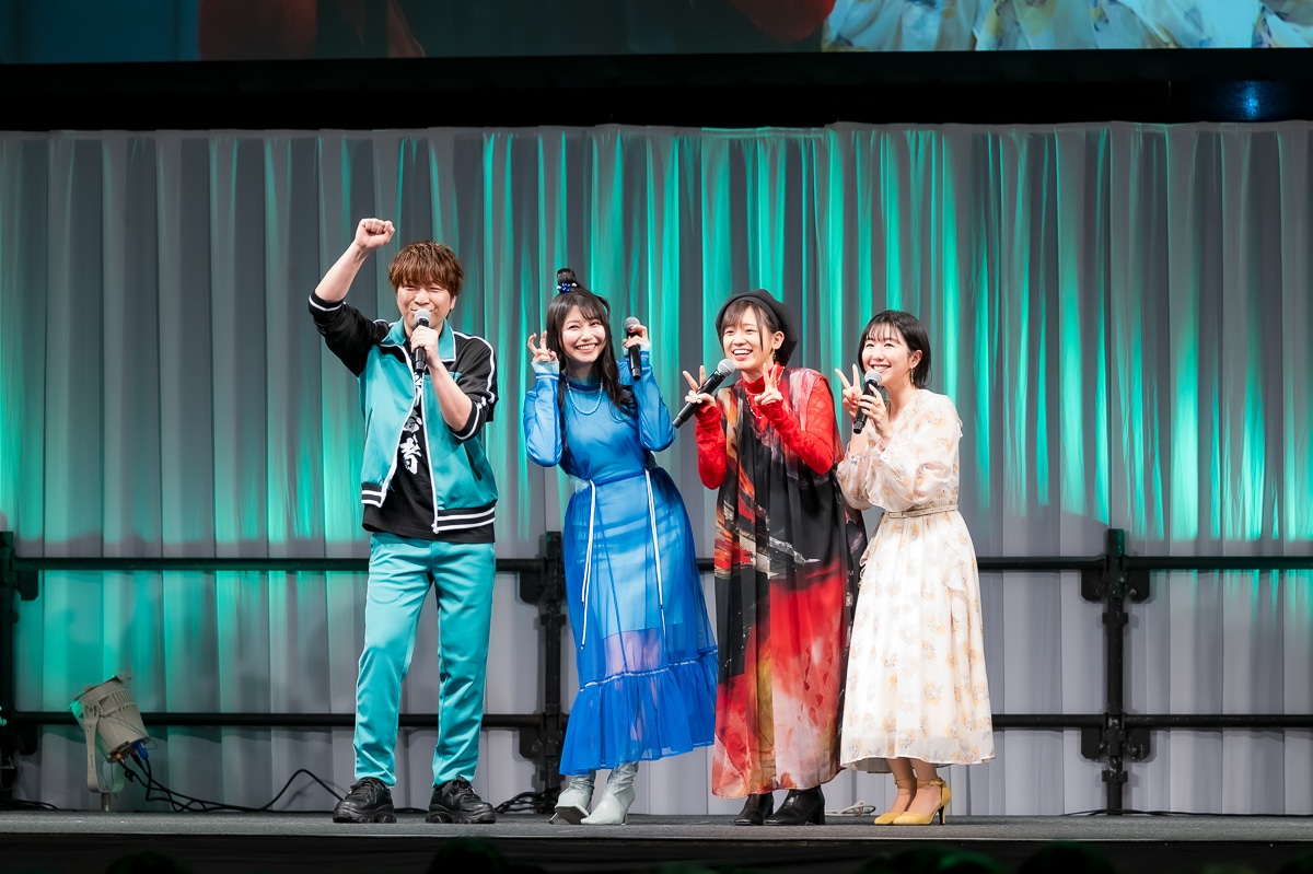『この素晴らしい世界に祝福を！３』AnimeJapan 2024スペシャルステージレポート ｜カズマパーティ4人がAJに初集結！　待望の3期放送に「俺たち多分前世でもパーティ組んでたんじゃないか」「今世でもパーティでいてくれてありがとう」の画像-9