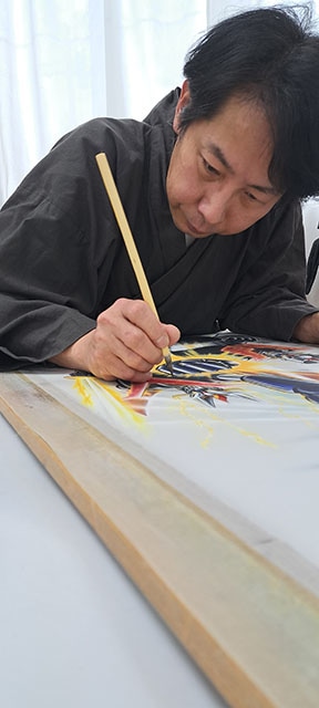 『マジンガーZ／グレートマジンガー』が日本画家・西嶋和文先生の原画で掛軸、複製画、色紙に!!　アニメイト通販で予約受付中！