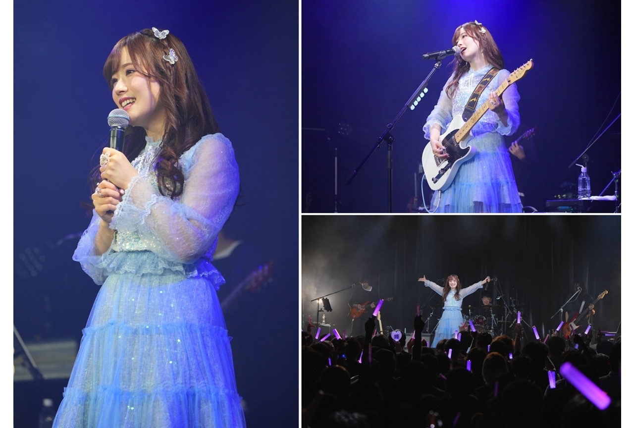 直田姫奈が1st LIVEを開催、昼公演より公式レポート到着
