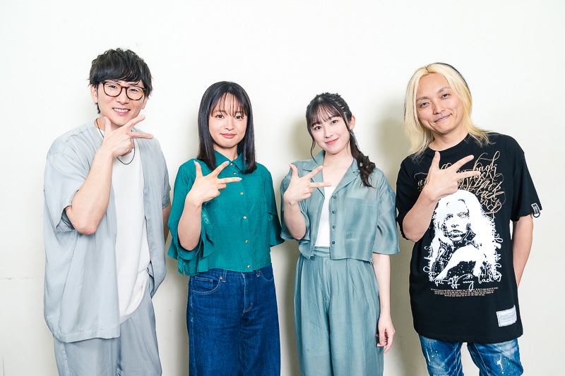 賢プロダクション主催「KENPROCK Festival 2024」開催記念！　西岡和哉さん、増元拓也さん、三川華月さん、大熊和奏さんインタビュー｜賢プロ社歌はこうやって生まれた！【後編】の画像-7