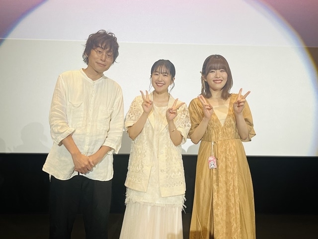 劇場版『あの花』トークイベントに長井龍雪監督、茅野愛衣さん、石見舞菜香さんが登壇｜『ふれる。』に水瀬いのりさん、若山詩音さんら青春三部作の声優陣が出演の画像-1