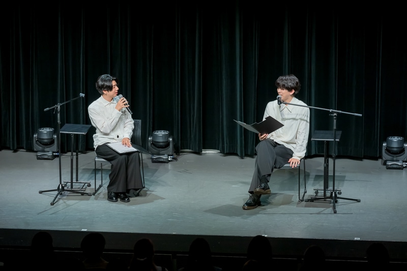 伊東健人さんと西山宏太朗さんがふたりきりで“夢”の時間をお届けーー夏目漱石の名文学『夢十夜』を現代アレンジした朗読劇『Weeknight Storytime -超訳文学 夢十夜-』レポート-6