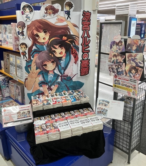 『涼宮ハルヒの劇場』アニメイト店頭盛り上げ施策をフォトレポートでお届け！　“ハルヒ愛”に溢れた各店の様子を一挙に紹介-35