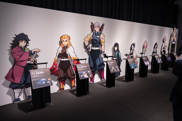 アニメ「鬼滅の刃」 柱展 －そして無限城へ－ プレス内覧会フォトレポート｜鬼殺隊の柱たちの活躍を原画や展示、台詞から追いかけられるファン必見の空間が広がっていた……-12