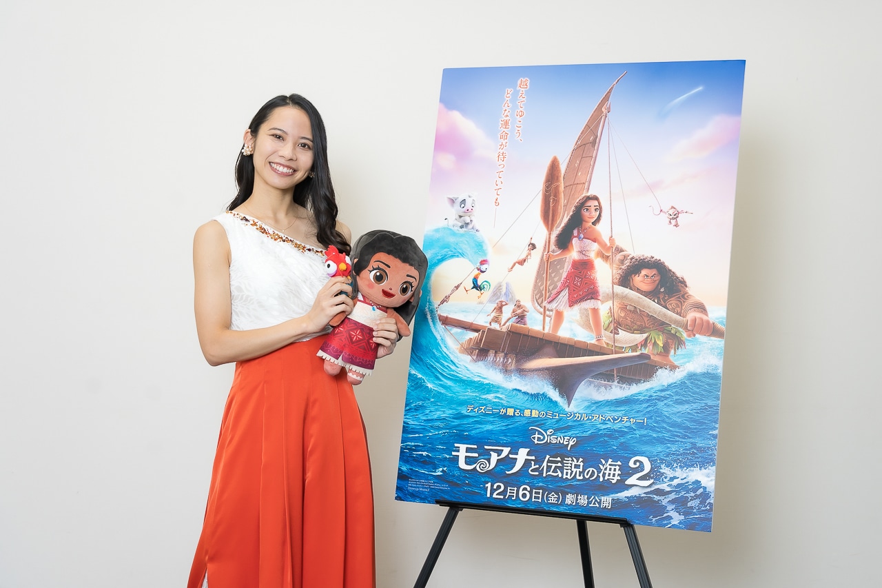 『モアナと伝説の海２』 日本版モアナ役・屋比久知奈インタビュー