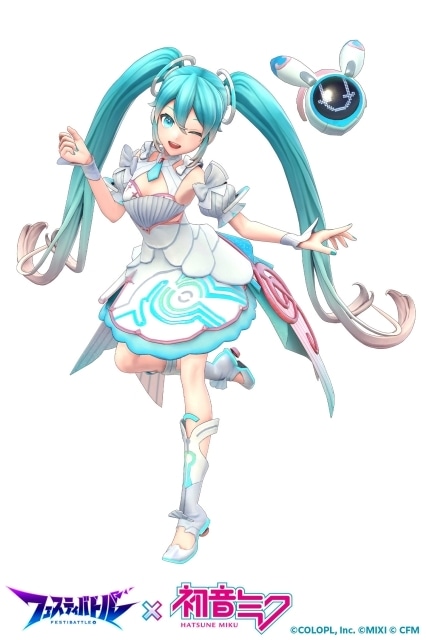 『フェスティバトル』にバーチャルシンガー「初音ミク」が参戦決定！お祭りバトルを盛り上げるコラボイベント開催！-3