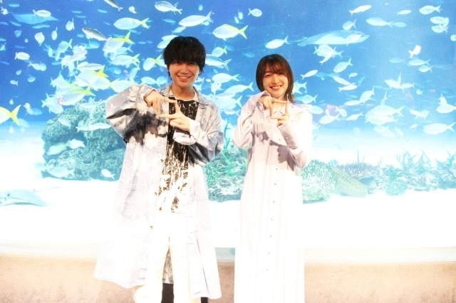 『アオのハコ』がサンシャイン水族館とコラボ開催中！　千葉翔也さん、上田麗奈さんが登壇したコラボイベントの速報レポート到着！-2