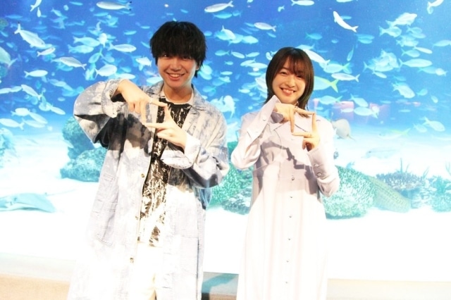 『アオのハコ』がサンシャイン水族館とコラボ開催中！　千葉翔也さん、上田麗奈さんが登壇したコラボイベントの速報レポート到着！-1