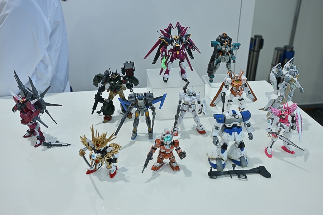 「GUNDAM NEXT FUTURE -FINAL-」オープニングセレモニー&内覧会レポ―ト! 会場では1/1サイズGQuuuuuuX(ジークアクス)の頭部も見られた-100