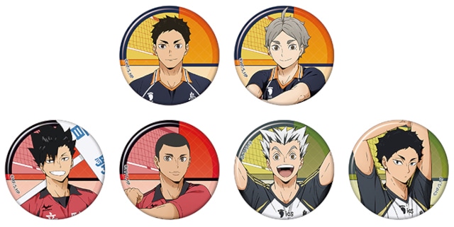ハイキュー 副主将 ハイキュー 主将·副主将フェア キャラバッジ