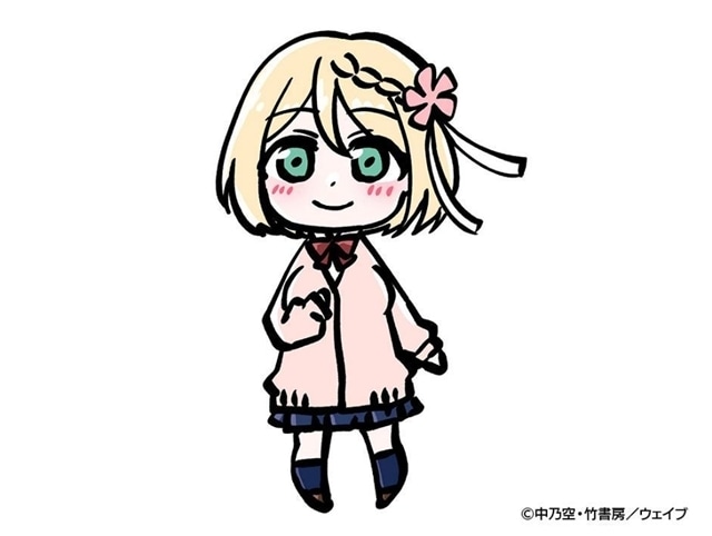 ▲SDキャラ化した日向のクラスメイト「持田咲良」（もちださくら）